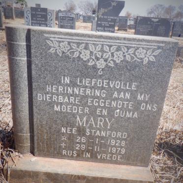 GREYVENSTEIN Mary nee STANFORD 1928-1979