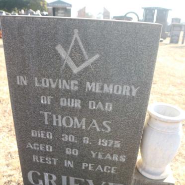 GRIEVE Thomas -1975