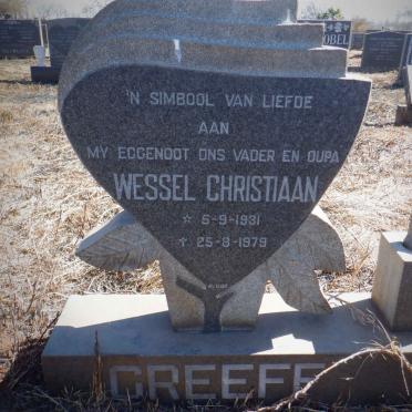 GREEFF Wessel Christiaan 1931-1979