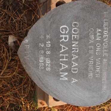 GRAHAM Coenraad A. 1926-1998