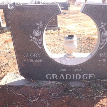 GRADIDGE Patrick 1924-1992 &amp; Glory 1925-