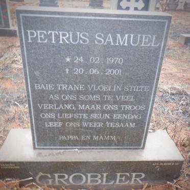 GROBLER Petrus Samuel 1970-2001