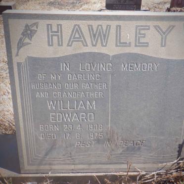 HAWLEY William Edward 1908-1975
