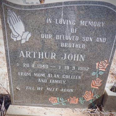 HALL Arthur John 1948-1992