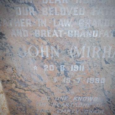 HABIB John 1911-1990