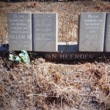 HEERDEN Willem M., van 1932-1981 &amp; Rita 1935-2007