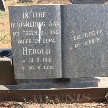HEUNIS Herold 1912-1992