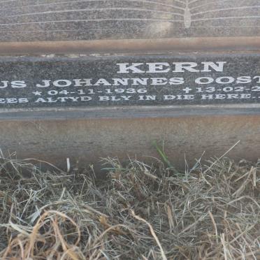 HIBBERT Dicky 1932-1974 &amp; Maria 1942-2007 :: KERN Philipppus Johannes Oosthuizen 1936-2008