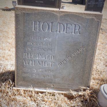 HOLDER Reginald Wilmot 1894-1973
