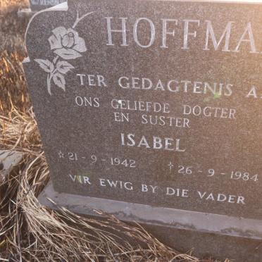 HOFFMAN Isabel 1942-1984