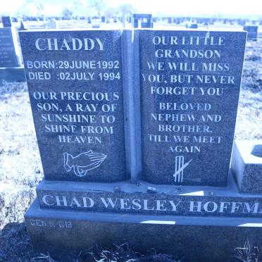 HOFFMAN Chad Wesley 1992-1994