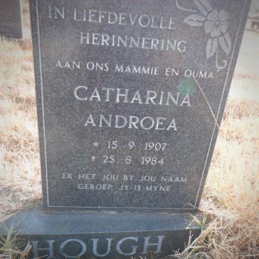 HOUGH Catharina Androea 1907-1984
