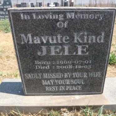 JELE Mavute Kind 1969-2008 