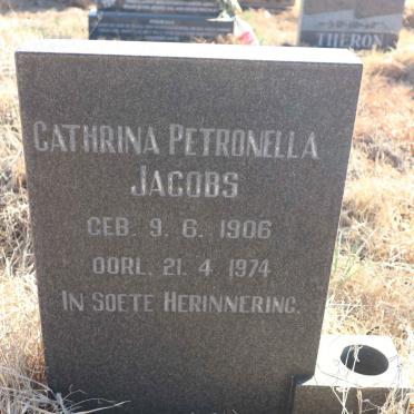 JACOBS Cathrina Petronella 1906-1974