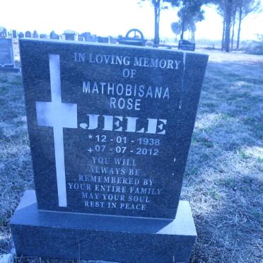 JELE Mathobisana Rose 1938-2012