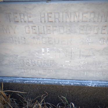 JOUBERT Junita 1929-1979