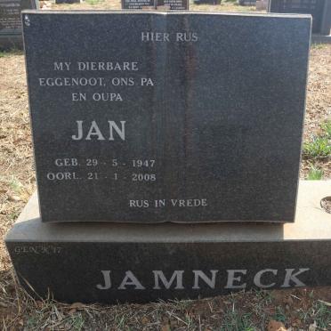 JAMNECK Jan 1947-2008