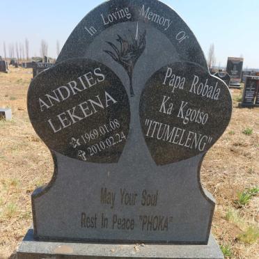JINIKA Andries Lekena 1969-2010