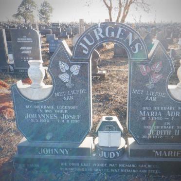 JURGENS Johannes Josef 1936-1998 &amp; Maria Andriana 1946-
