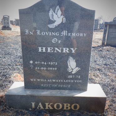JAKOBO Henry 1973-2010