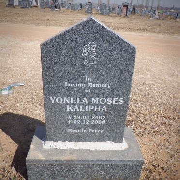 KALIPHA Yonela Moses 2002-2008