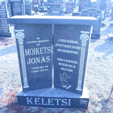 KELETSI Moiketsi Jonas 1946-2001