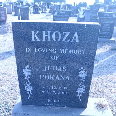 KHOZA Judas Pokana 1933-2001