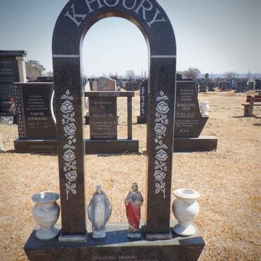 KHOURY Veronica 1928-1999