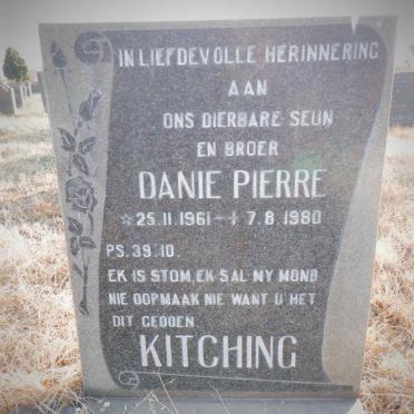 KITCHING Danie Pierre 1961-1980