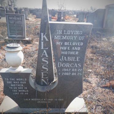 KLASSEN Jabile Dorcas 1942-2002