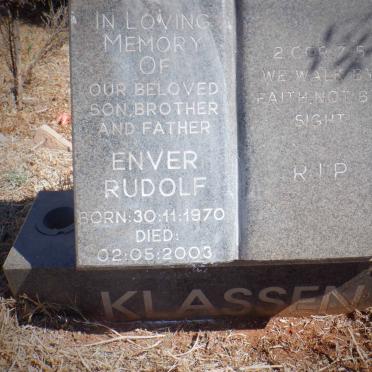 KLASSEN Enver Rudolf 1970-2003