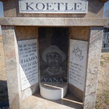 KOETLE Thabo Michael 1963-2011