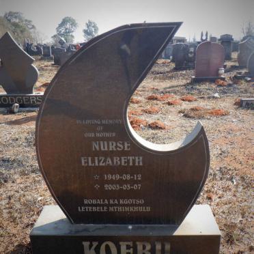 KOEBU Elizabeth 1949-2003