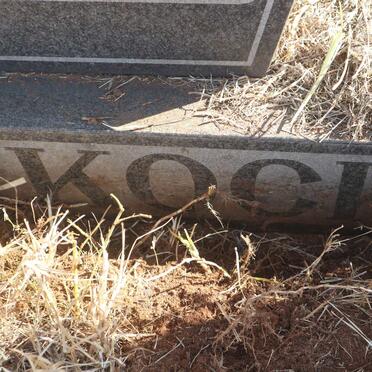 KOCK Gideon Gerhardus, de 1928-1982