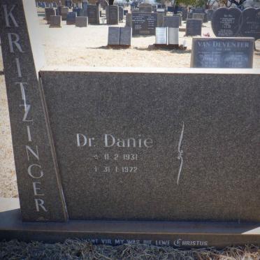 KRITZINGER Danie 1931-1972