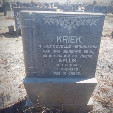 KRIEK Nellis 1953-1979