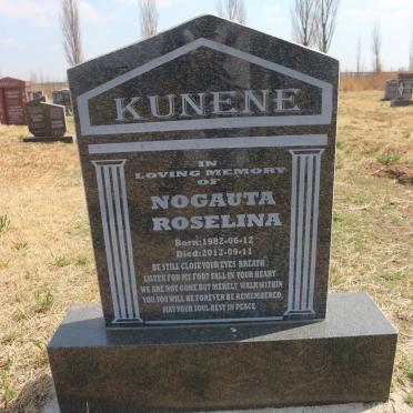 KUNENE Nogauta Roselina 1982-2012