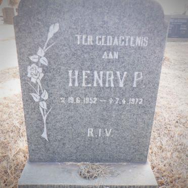 LAVENSON Henry P. 1952-1972