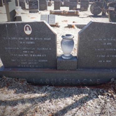 LABUSCHAGNE Karel Hendrik 1910-1978 &amp; Susanna Cornelia Johanna 1912-1973