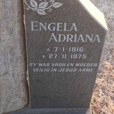 LANGE Engela Adriana 1916-1975