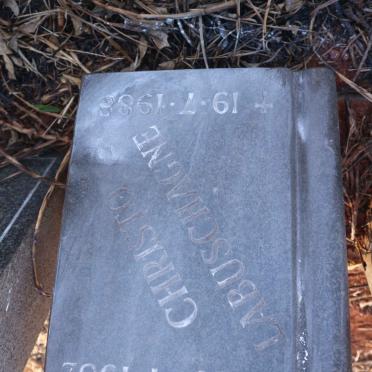 LABUSCHAGNE Christo 1982-1988