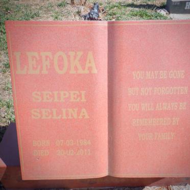 LEFOKA Seipei Selina 1984-2011