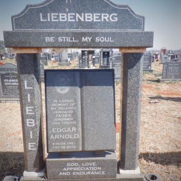 LIEBENBERG Edgar Arnold 1961-2010