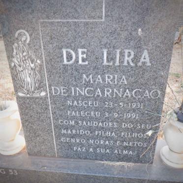 LIRA Maria de Incarnacao, de 1931-1991