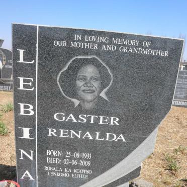 LIBINA Gaster Renalda 1933-2009