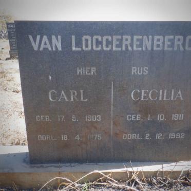 LOGGERENBERG Carl, van 1903-1975 &amp; Cecilia 1911-1992
