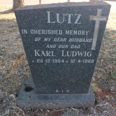 LUTZ Karl Ludwig 1904-1969