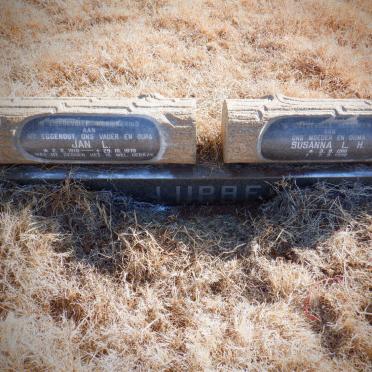 LUBBE Jan L. 1918-1979 &amp; Susanna L.H. 1918-1998