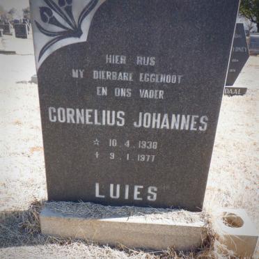 LUIES Cornelius Johannes 1938-1977