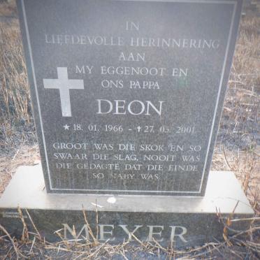 MEYER Deon 1966-2001